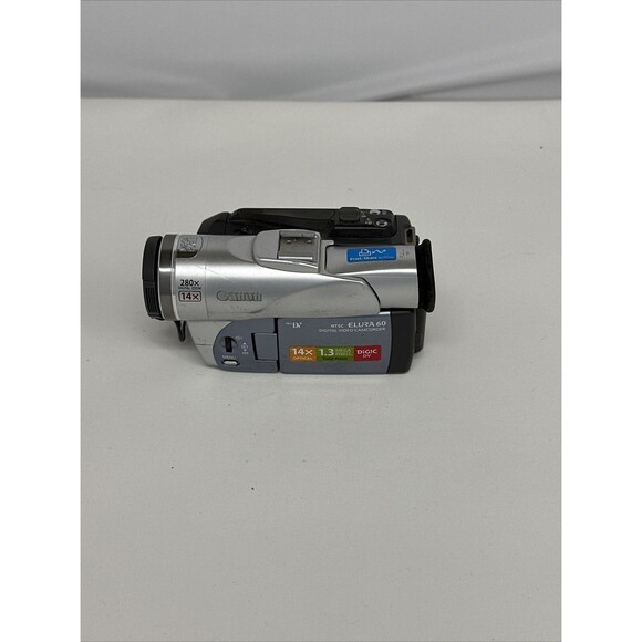Canon Elura 60 Digital Video Mini Dv Camcorder Video Camera WORKS w/ charger - Picture 1 of 7
